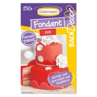 8 St. Rollfondant, rot