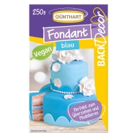 8 St. Rollfondant, blau