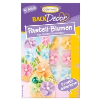 15 St. Zucker-Pastell Blumen
