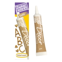 12 St. Zuckerschrift gold