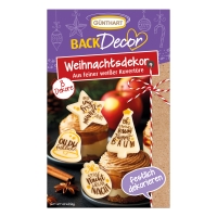 15 St. Weihnachtsdekor, weiße Schokolade