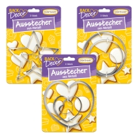 9 St. Ausstecher-Set, sortiert