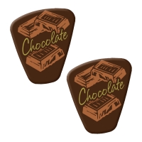 140 St. Spezialitäten-Dekor  Chocolate , dunkle Schokolade