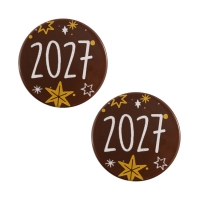 135 St. Aufleger  2027 , dunkle Schokolade