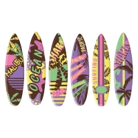 96 St. Surfbretter, weiße Schokolade, sortiert
