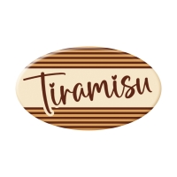 144 St. Spezialitäten-Dekor  Tiramisu , weiße Schokolade