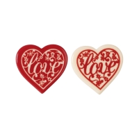 140 St. Herzen  Love , weiße Schokolade, sortiert