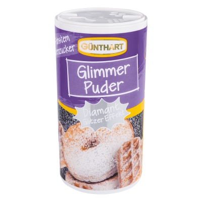 8 St. Glimmer Puder weiß 