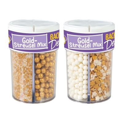 8 St. Streudekor Gold-Mix 120 g / St. 