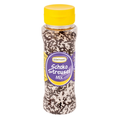 5 St. Streudekor, Schoko-Streusel-Mix, 125 g / St. 