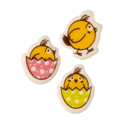 192 St. Küken, weiße Schokolade, sortiert 