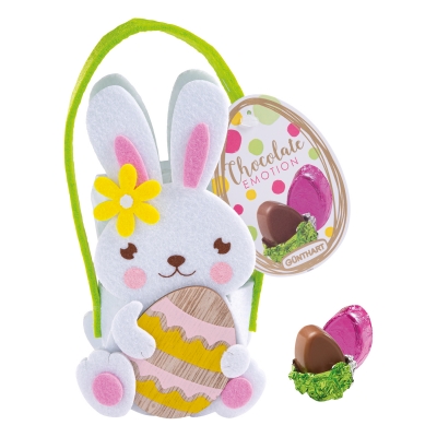 8 St. Filz-Körbchen Osterhase 